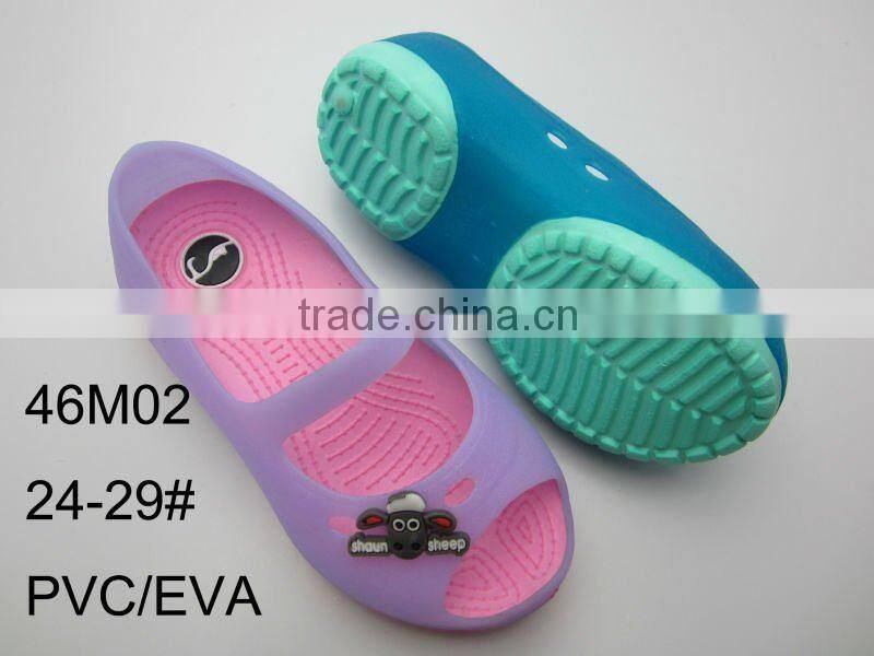 Fashion kids eva shoes sandals
