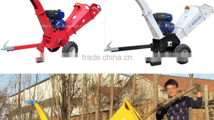 2016 NEW Updated ATV attached wood chipper with 15 hp gasoline engine