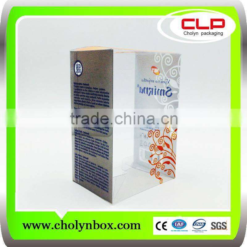 2016 New products custom plastic food packaging box