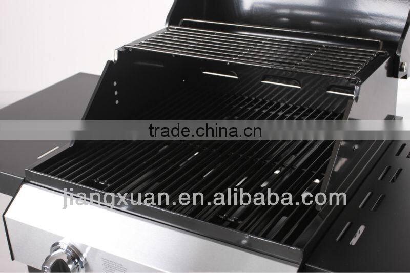 Hot selling stainless steel 2 burner outdoor gas barbecue grill