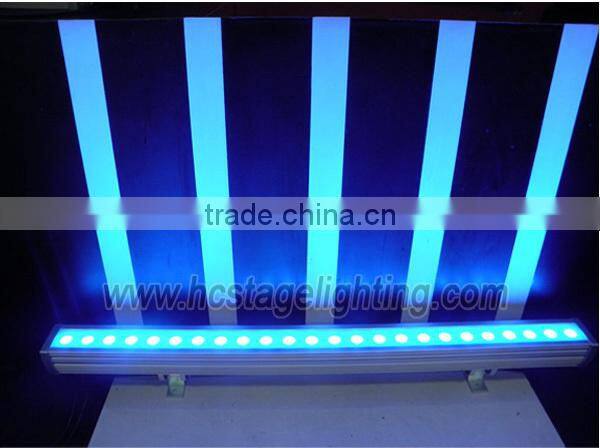 event hall decoration 24x3w rgbw led wall wash up lights