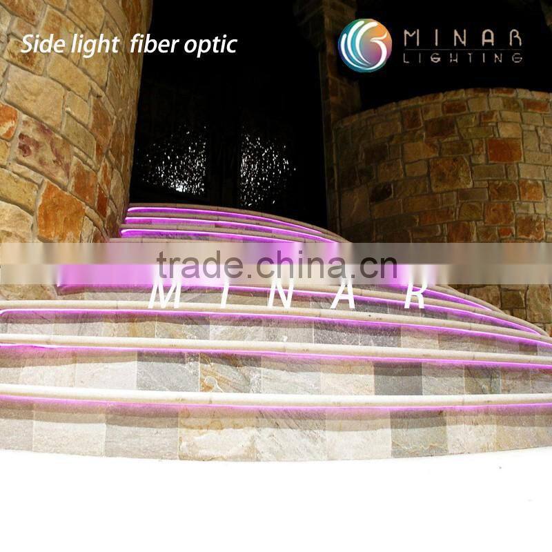 2015 China manufacturer side glow stair step light for exterior stair