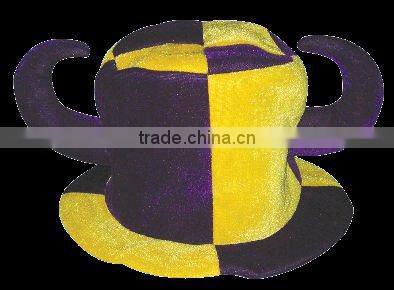 Manufacturers customizable carnival party foam hats comb plush carnival hat