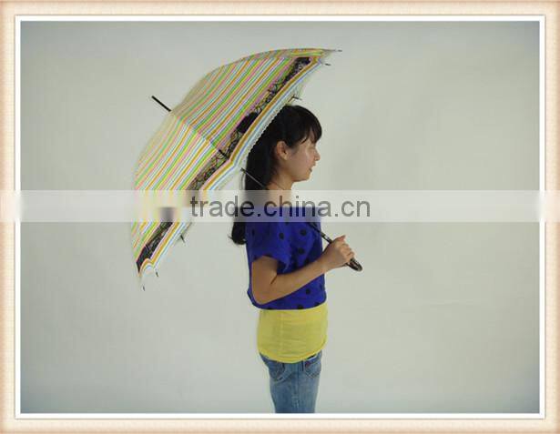 Japanese wholesale cheap umbrella with lace