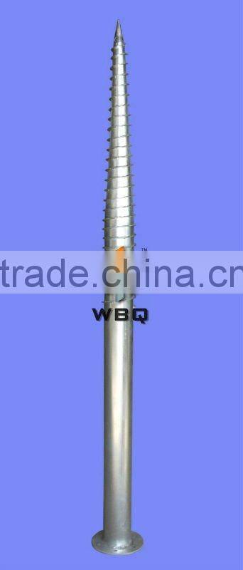 hot dipped galvanized ground pole anchor