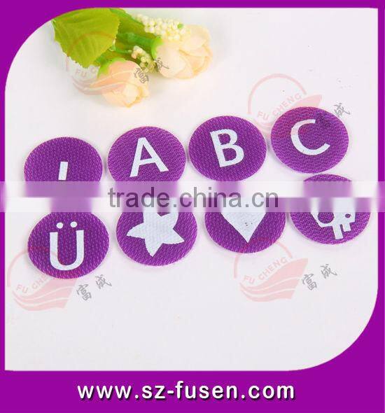 Hot Magic Letters of fastener tape hook and loop