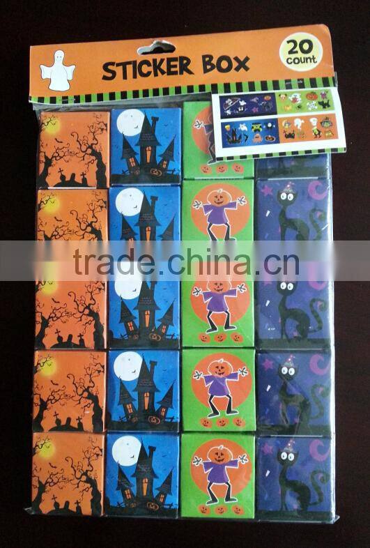 Halloween Sticker Boxes 20 CT