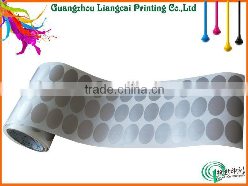 High-grade blank label sticker with glossy lamination