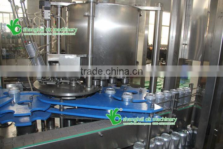 OKC-07 soda can filling machine/cola can filling machine