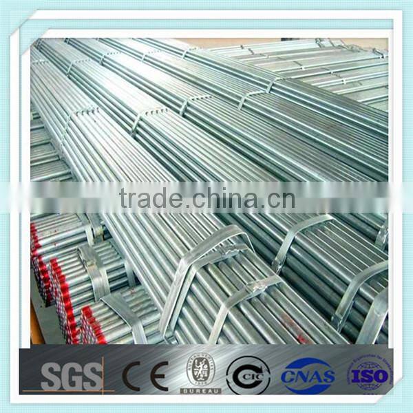 prime hot dip galvanized steel round pipe price