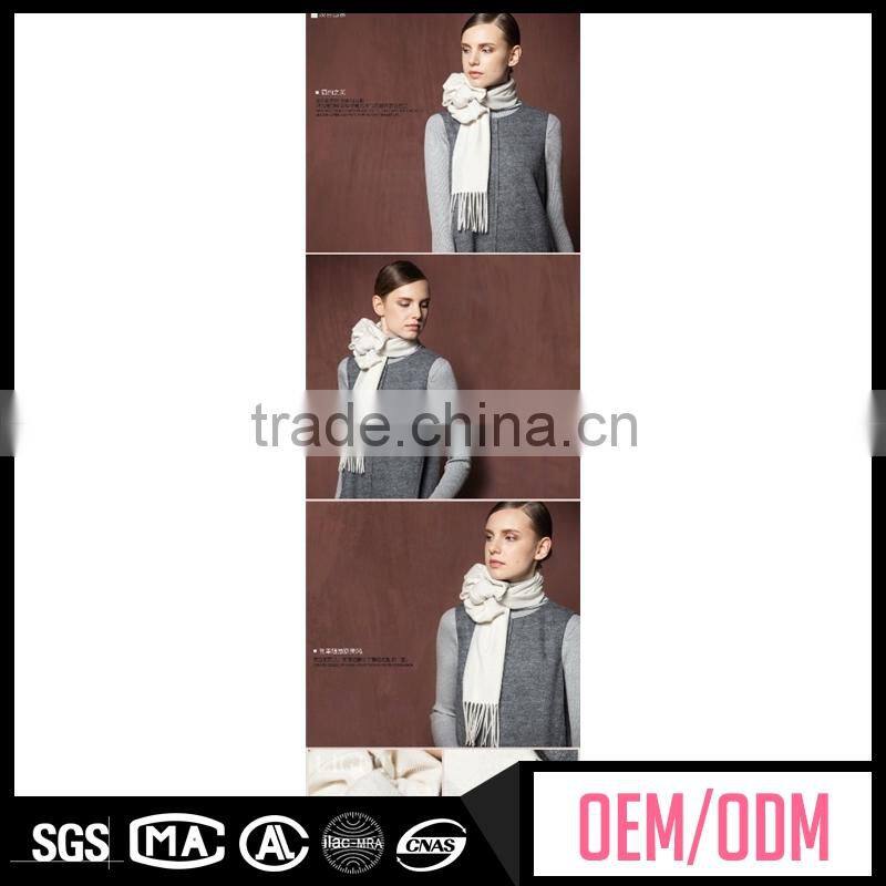 Hot sell oem scarf, knitted wool scarf, high quality pure cashmere knitted scarf