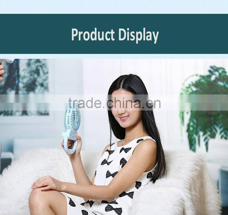 The new mini USB charging beauty spray fan humidification mini fan portable hand held air conditioner fan