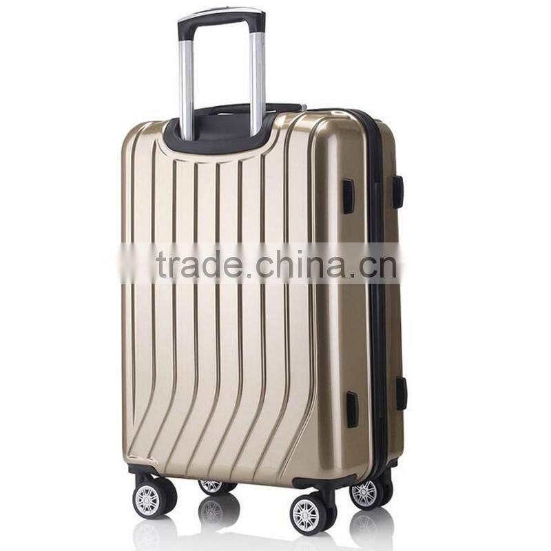 Favored ABS PC Combination Lock Trolley Luggage Trolley Bag