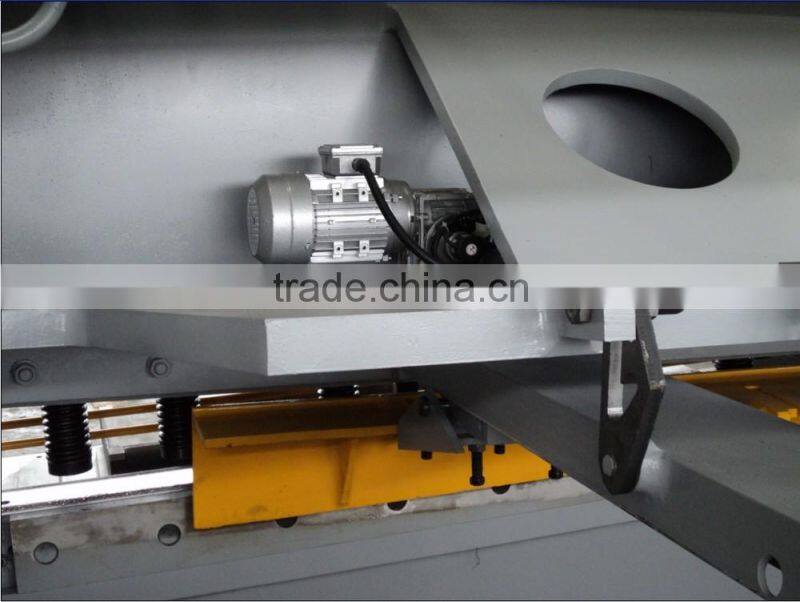 QC11Y guillotine cutting machine,press brake shear machine