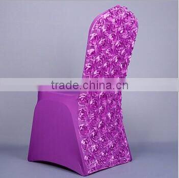 2016 Newest Design Spandex Chair Cover Wedding Used Rose Chair Covers