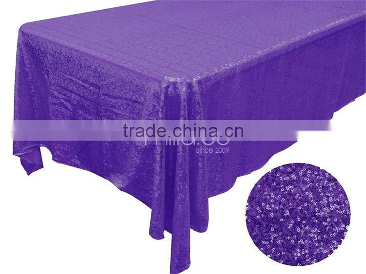 Gold silver glitter tablecloths