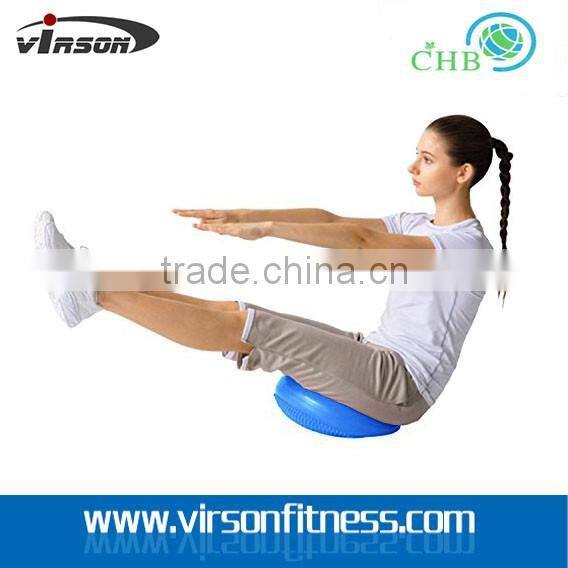Inflated Stability Wobble Cushion, Exercise Fitness Core Balance Disc