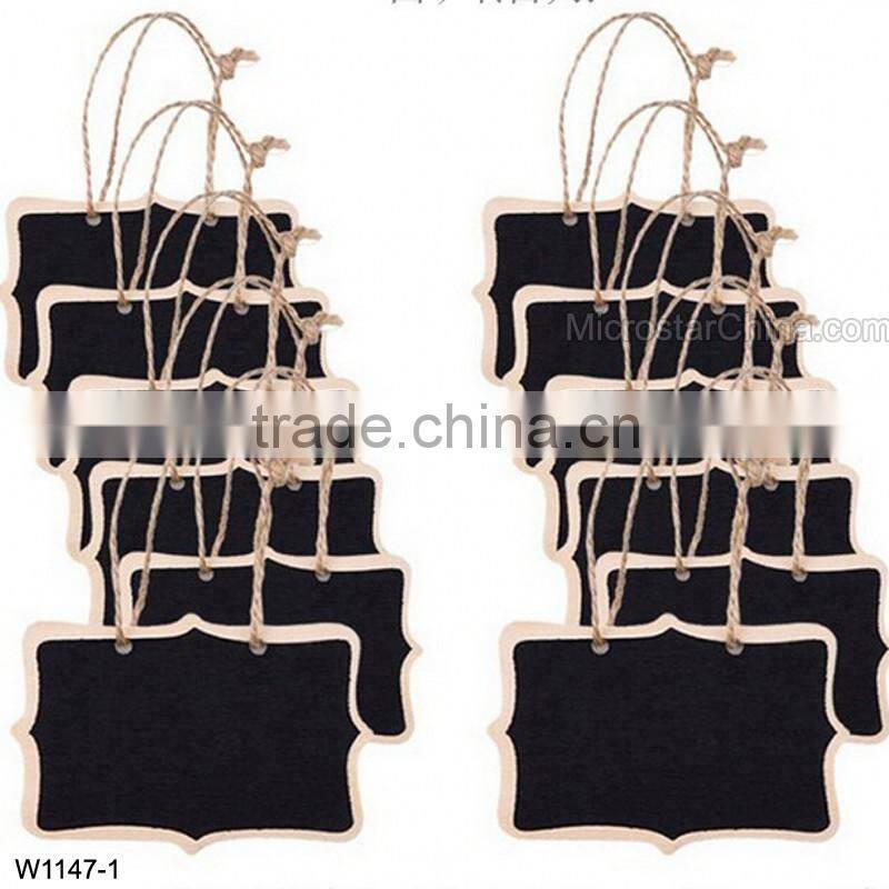 Creative mini blackboard message standard price card table vertical blackboard Decoration