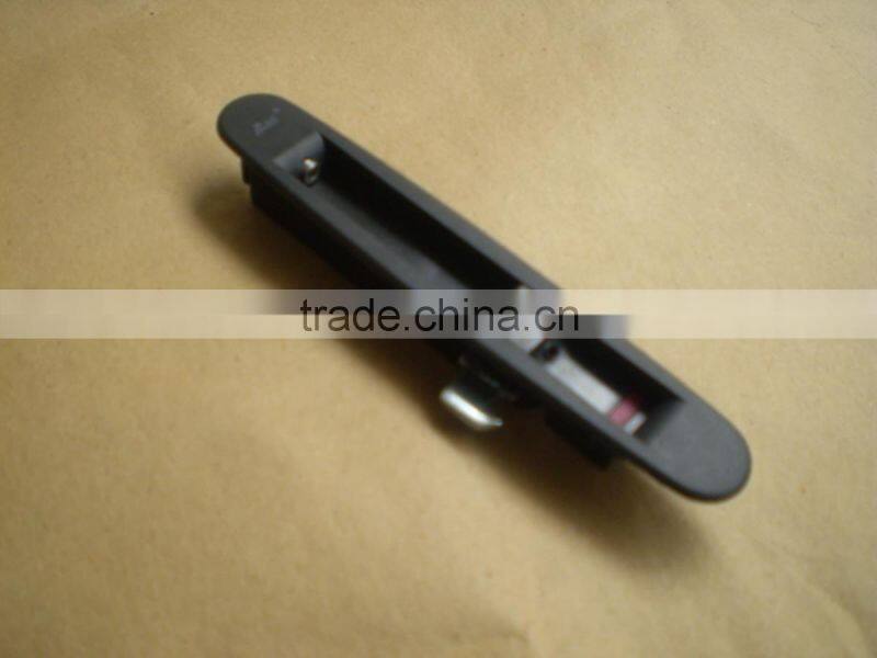 Aluminum powder coating black Window lock/window handle with lock/sliding window lock