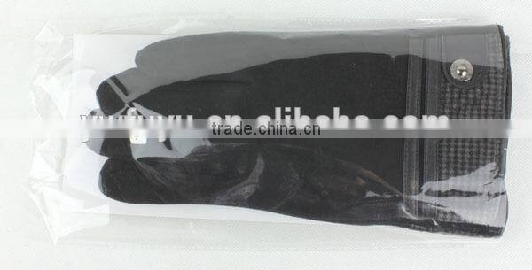 finger touch screen gloves for smartphone with conductive materials on fingertips,black,heather grey,coffee,navy