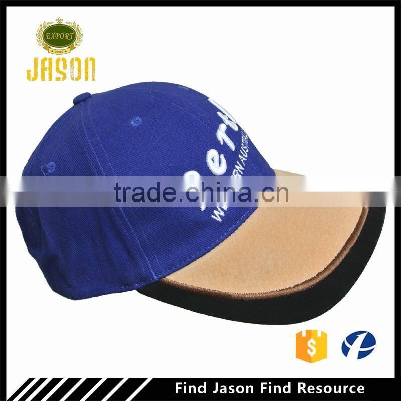 Aussie style 3D embroidery 6 panel hat