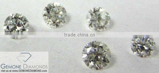 Loose Diamond Round Brilliant Cut For Jewelry