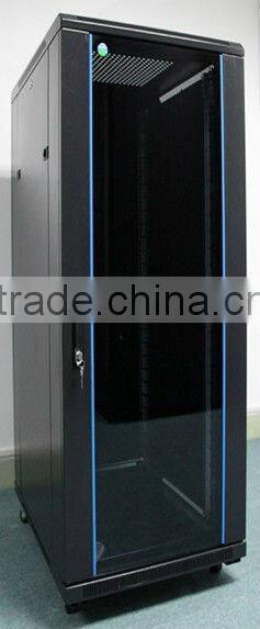 FU YUAN EM serials 19'' standard glass door network cabinet FY-EMG