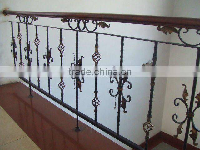 BX wrought iron garden guardrail
