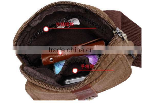 leather waist belt bag