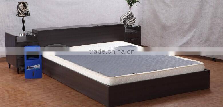 portable water cool mattress pad with cooling fan