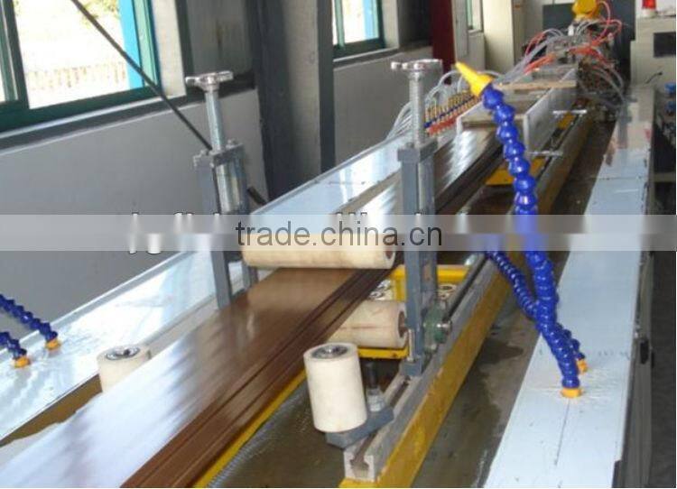 outdoor wpc tile wood and plastic composition extruder machine