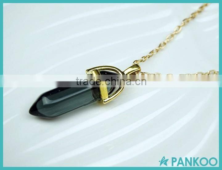 Natural Crystal + Amethyst + Rose Quartz+Tiger Eye + Green Aventurine Rock Crystals Healing Stone Chakra Pendant, Druzy Stone Ge