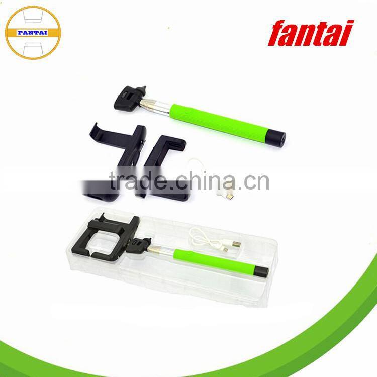 ball head handheld camera monopod, cell-phone monopod,2015 factory mini Selfie stick foldable selfie monopods