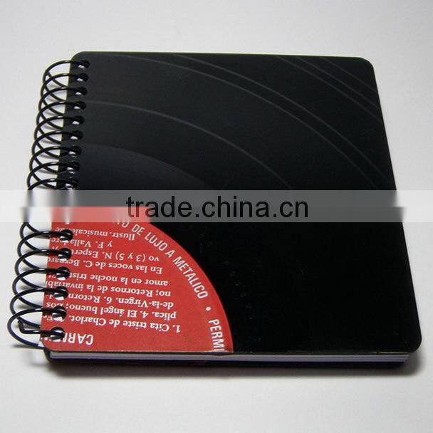 customized logo spiral paper notebook planner