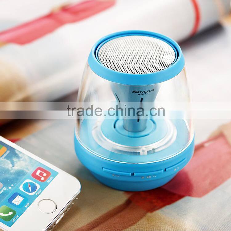 SHABA VS-18 Portable Mini Bluetooth Speaker with LED Flash Light and FM Radio