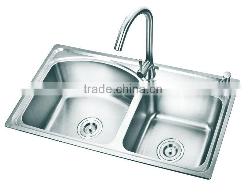 304 Stainless Steel Undermount Kitchen Sink Basin