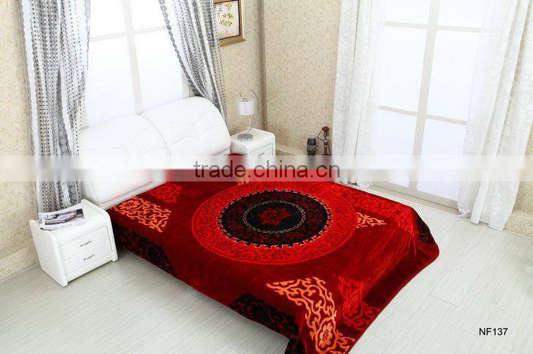High quality Raschel Mink Blanket