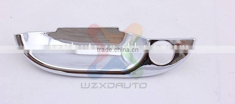 SET BIG ABS CHROME DOOR HANDLE BOWL INSERTS COVER DOOR HANDLE BOWL FOR RIO 2004