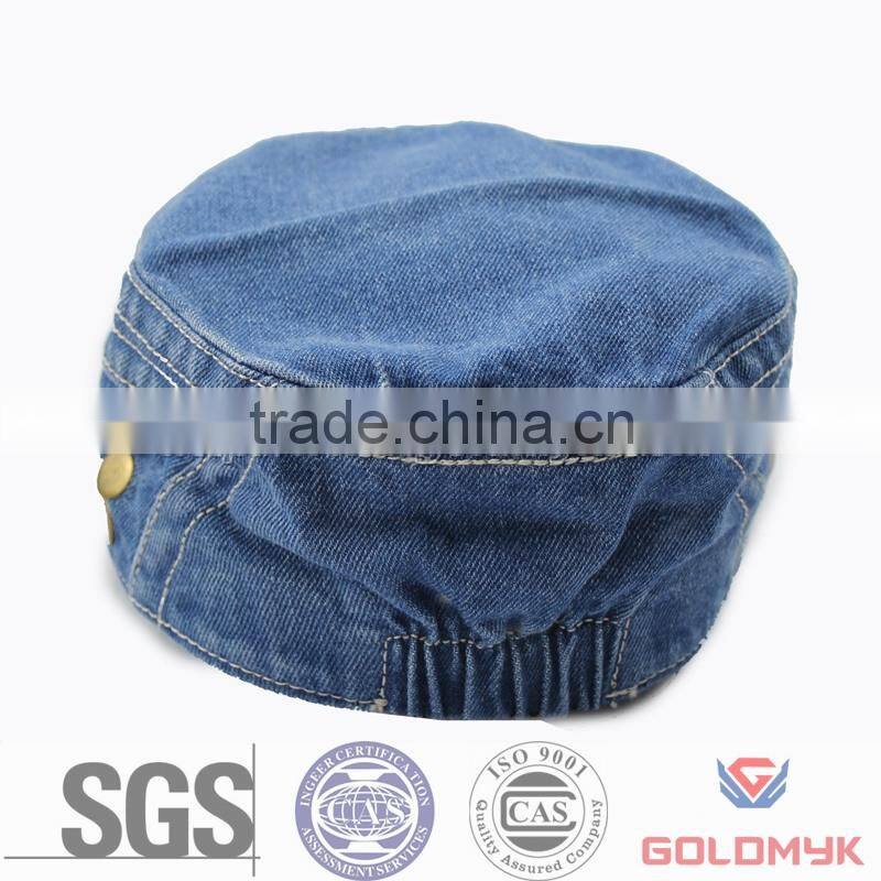 Washed Jeans Army Hat
