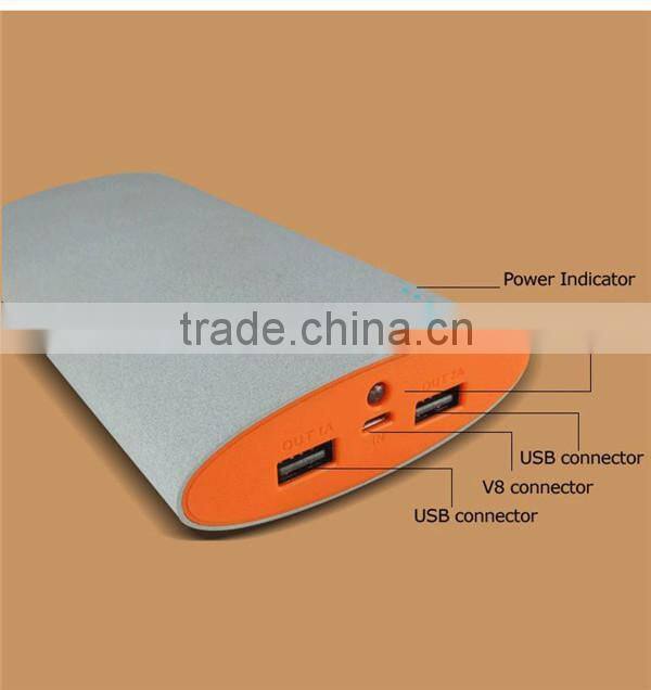 2016 High capacity fashion design Portable Power Bank 20000mah