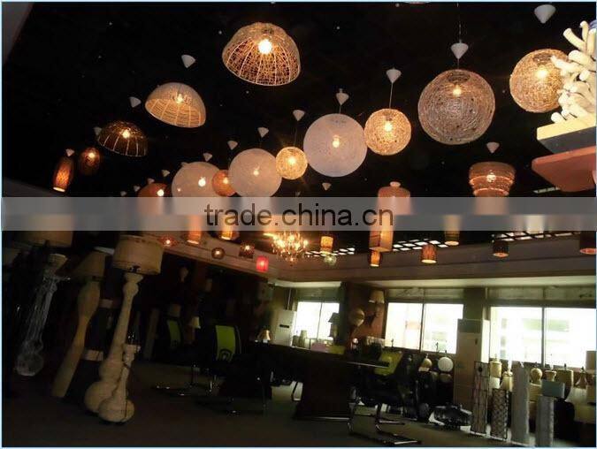 Bamboo & Rattan Wicker Ceiling Lamps