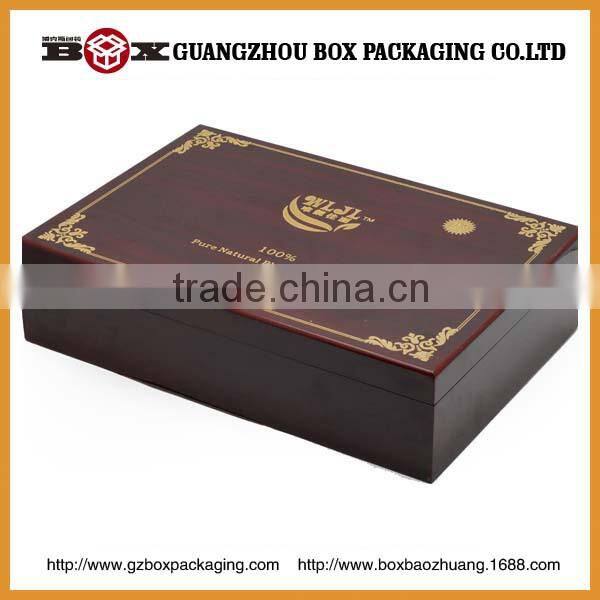 Personal Care Wood Box Packaging