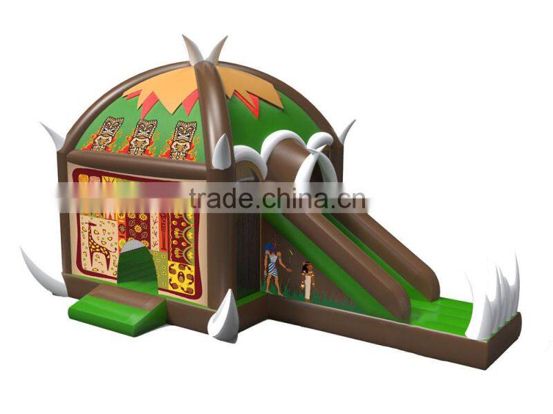 Farm Primitive Tribes Hut inflatable combo,