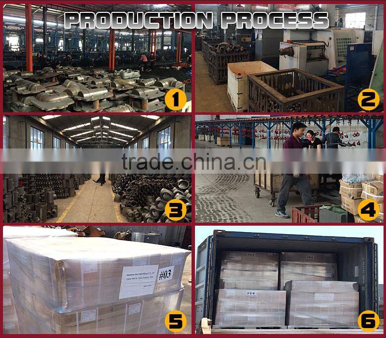 Ductile iron 2" threaded rigid coupling