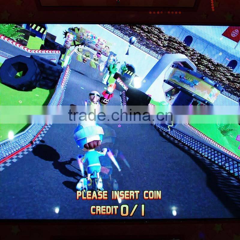 Happy scooter arcade game machine for hot sale