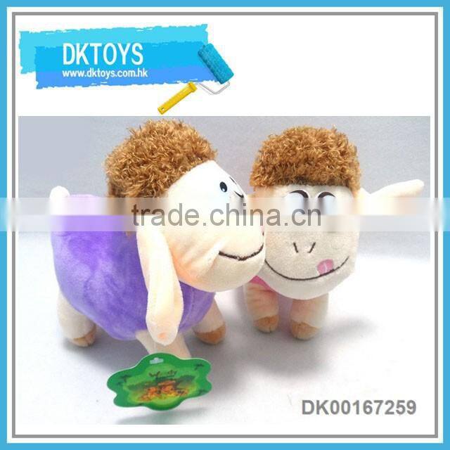 Lovely design animal plush toy with sucker sucker plush toy