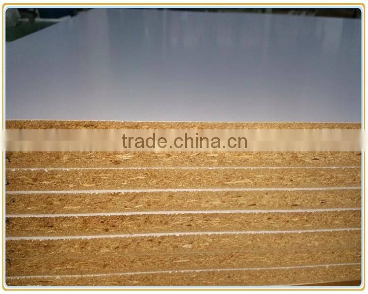 Waterproof melamine particleboard