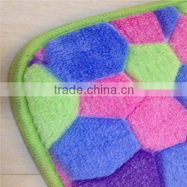 Anti-slip 100% nylon water absorption cheap printed stone door mat
