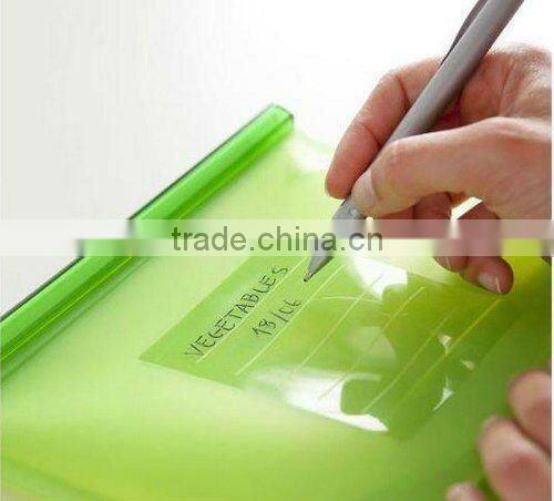 hot selling fashion food grade silicone food bags