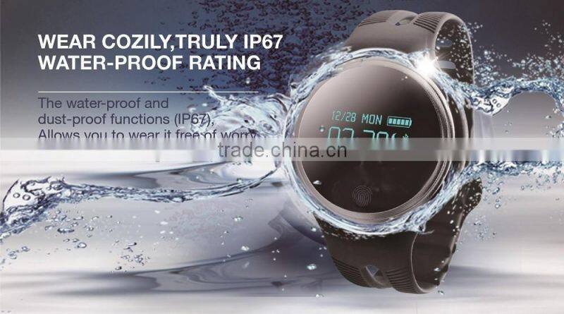 E07 Smart Wristband IP67 Waterproof Sports Bracelet Bluetooth 4.0 Smartband Smart Bracelet fitness track